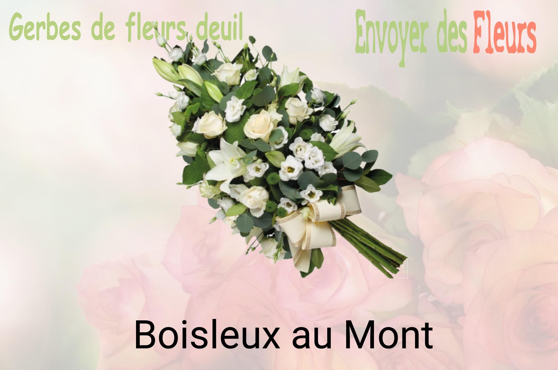 Gerbe de fleurs de deuil livrée à Boisleux-au-Mont